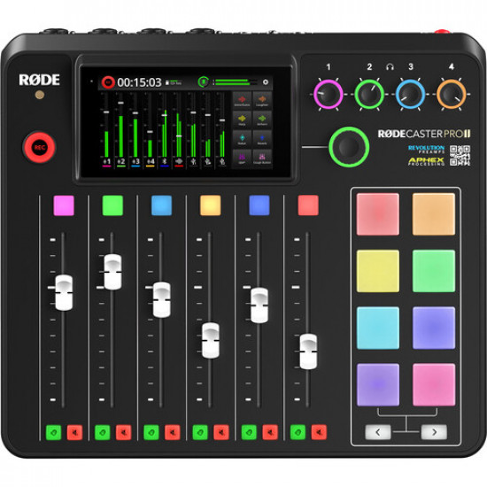 RODE RODECaster Pro II Integrated Audio Production Studio RODE RODECaster Pro II Integrated Audio Production Studio