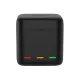TELESIN 3 Slots LED Storage Charger Box for GoPro Hero 9/10/11/12 TELESIN 3 Slots LED Storage Charger Box for GoPro Hero 9/10/11/12