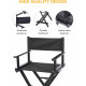 Makeup Folding Chair Aluminum Frame Artist Directors Chair
