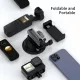 TELESIN Aluminum Alloy Camera Suction Cup Mount With Phone Clip TELESIN Aluminum Alloy Camera Suction Cup Mount With Phone Clip