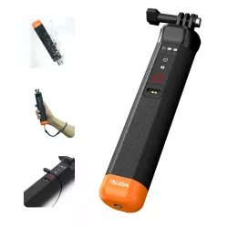 TELESIN Floating Hand Grip with Remote Control for HERO 12/11/10/9