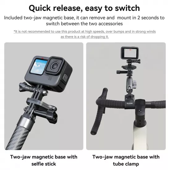TELESIN Magnetic Bracket Expansion Set (Neck Mount/Quick Release) TELESIN Magnetic Bracket Expansion Set (Neck Mount/Quick Release)