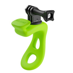 TELESIN Rubber Handlebar Mount for Action Cameras (Green)