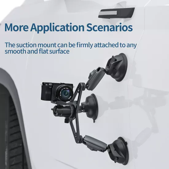 TELESIN Three-Arm Suction Mount TELESIN Three-Arm Suction Mount
