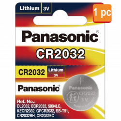 Panasonic CR2032 Lithium Coin Battery 3V