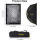 NiceFoto Quick Set Up Softbox With Grid ES-710(70x100cm) NiceFoto Quick Set Up Softbox With Grid ES-710(70x100cm)