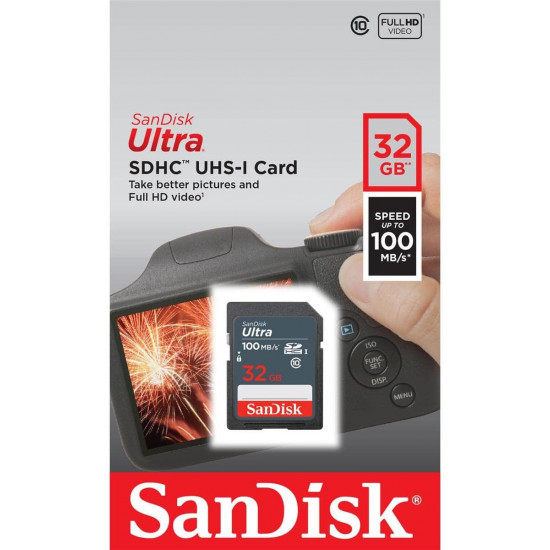 Sandisk Ultra 32GB SDHC Memory Card