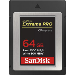 SanDisk 64GB Extreme PRO CFexpress Card Type B SanDisk 64GB Extreme PRO CFexpress Card Type B