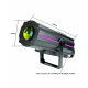 350W LED High Power LED Stage Follow Spot Light