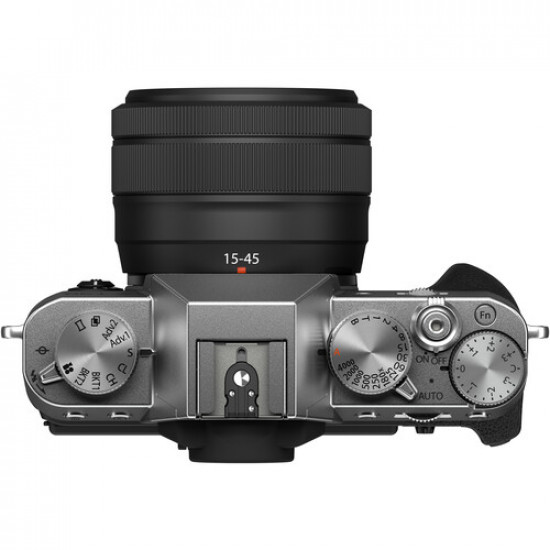 FUJIFILM X-T30 II Mirrorless Camera with XC 15-45mm OIS PZ Lens (Silver) FUJIFILM X-T30 II Mirrorless Camera with XC 15-45mm OIS PZ Lens (Silver)