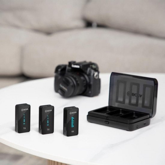 BOYA BY-XM6-K2 Wireless Microphone System BOYA BY-XM6-K2 Wireless Microphone System