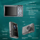 Digital Camera 64MP Video Camera with 18x Digital Zoom Auto-Focus 2.8" IPS Screen (Black) Digital Camera 64MP Video Camera with 18x Digital Zoom Auto-Focus 2.8" IPS Screen (Black)