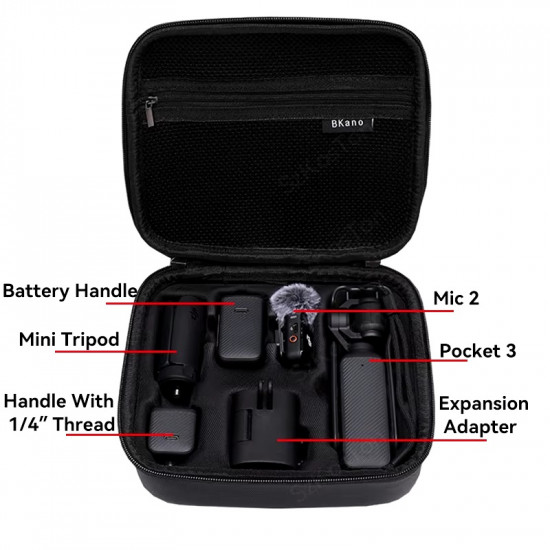 DJI OSMO POCKET 3 Portable Travel Carrying Case DJI OSMO POCKET 3 Portable Travel Carrying Case