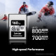 Lexar 160GB Professional CFexpress Type A Card SILVER Series Lexar 160GB Professional CFexpress Type A Card SILVER Series