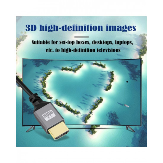 4K UHD HDMI TO HDMI LEFT 2.4m Cable