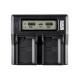 Newell DC-LCD Two-channel Charger for LP-E6 Batteries Newell DC-LCD Two-channel Charger for LP-E6 Batteries