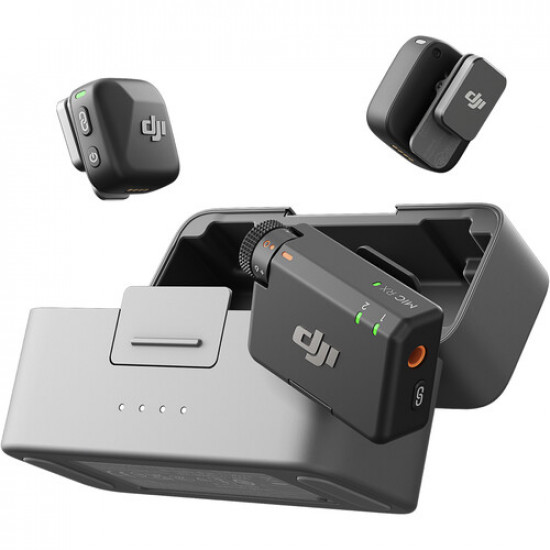 DJI Mic Mini 2-Person Compact Wireless Microphone System for Camera & Smartphone DJI Mic Mini 2-Person Compact Wireless Microphone System for Camera & Smartphone