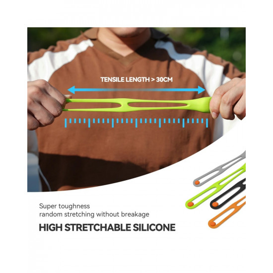 TELESIN Quick Release Elastic Small Q Handlebar Mount (Gray)