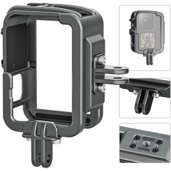 TELESIN Aluminum Cage with Vertical Frame for GoPro HERO 13/12/11/10/9