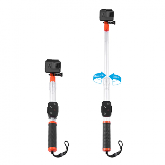 TELESIN Floating Translucent Waterproof Selfie Stick TELESIN Floating Translucent Waterproof Selfie Stick
