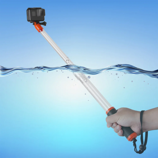 TELESIN Floating Translucent Waterproof Selfie Stick TELESIN Floating Translucent Waterproof Selfie Stick