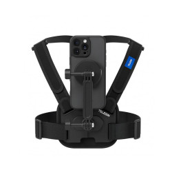 TELESIN Elastic Sports Chest Strap for iPhone 16 Pro