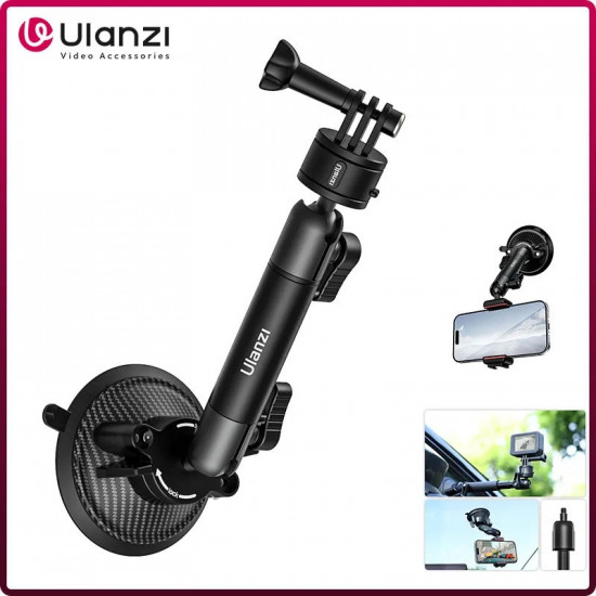 Ulanzi ZJ01 Magnetic Suction Cup Mount For Action Camera Smartphone Ulanzi ZJ01 Magnetic Suction Cup Mount For Action Camera Smartphone