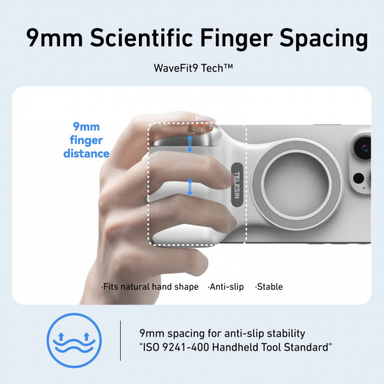 TELESIN Fun Shot Magnetic Grip For Phone TELESIN Fun Shot Magnetic Grip For Phone