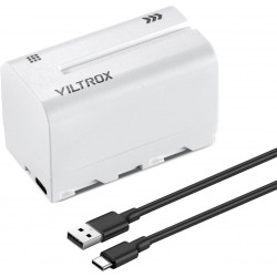 VILTROX NP-F750 Rechargeable Lithium-Ion Battery with USB-C Charging Port
