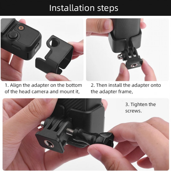 BRDRC Expansion Adapter for DJI Osmo Pocket 3