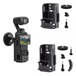 Pocket 3 Magnetic Mount Magnet Bracket Expansion Adapter Holder with Cold Shoe Pocket 3 Magnetic Mount Magnet Bracket Expansion Adapter Holder with Cold Shoe