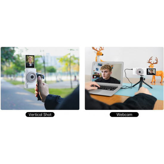 SJCAM ZV200 12MP Digital Camera (White) SJCAM ZV200 12MP Digital Camera (White)