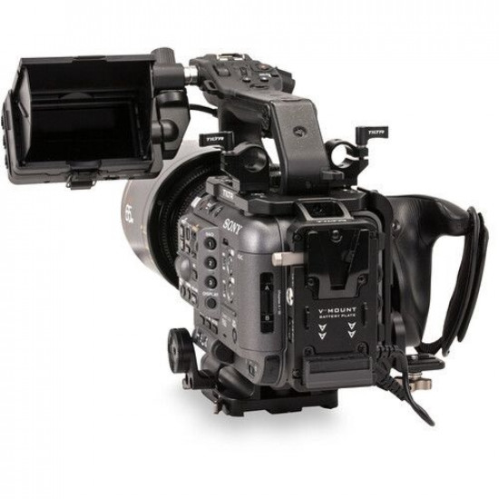 Tilta Camera Cage for Sony FX6 with V-Mount Battery Plate Advanced Kit (ES-T20-B-V) Tilta Camera Cage for Sony FX6 with V-Mount Battery Plate Advanced Kit (ES-T20-B-V)