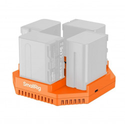 SmallRig NP-F550 F570 F750 F970 4-Channel Camera Battery Charger