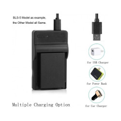 NB-4L Battery Charger for Canon IXUS Digital 30 40 50 55 60 65 80 IS 100 I20 110 115 120 130 117 220 225 230 255 HS NB-6L NB-8L