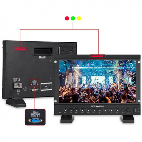 FeelWorld P133 PRO 13.3" Full HD High-Bright Broadcast Monitor FeelWorld P133 PRO 13.3" Full HD High-Bright Broadcast Monitor