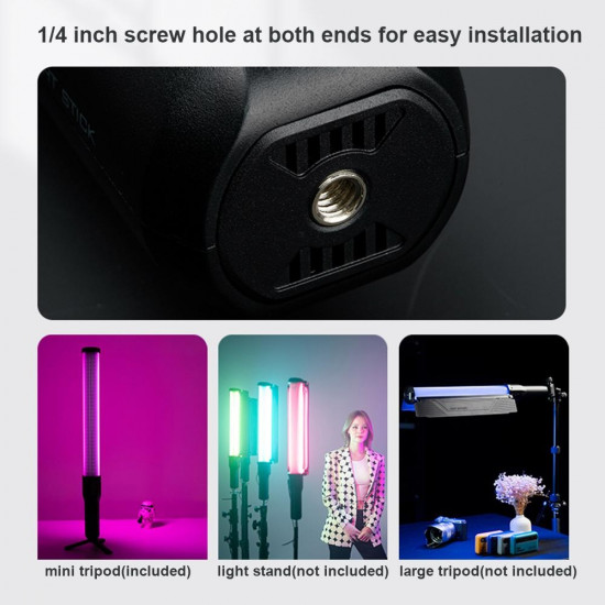 VILTROX H18 Double-Sided Bi-Color & RGB LED Tube Light (22.4")