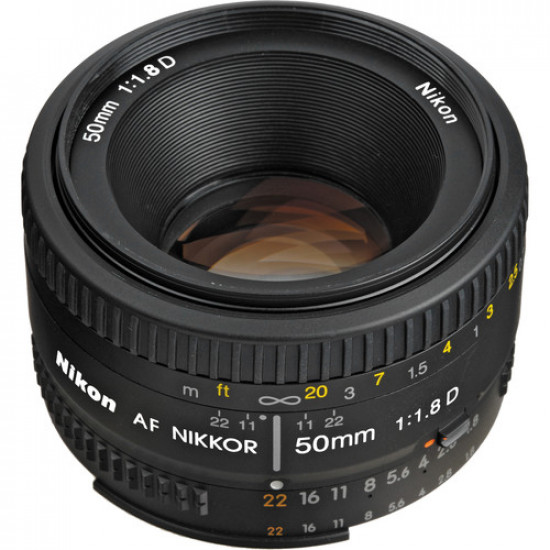 Nikon AF NIKKOR 50mm f/1.8D Lens Nikon AF NIKKOR 50mm f/1.8D Lens