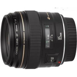 Canon EF 85mm f/1.8 USM Lens, Black   Canon EF 85mm f/1.8 USM Lens, Black