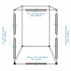 PULUZ Professionele 200 cm Fotografie Fotostudio Doos 6 Licht Strip Bars 240 w 5500 k 2 meter Foto Verlichting schieten Tent Kit PULUZ Professionele 200 cm Fotografie Fotostudio Doos 6 Licht Strip Bars 240 w 5500 k 2 meter Foto Verlichting schieten Tent Kit