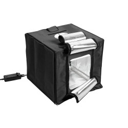 GODOX Photo Studio LED MiNi photography light box Tent LSD-40th 2 LED Light Bars Photography Background