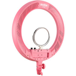 Godox LR160 Pink Led Ring Light with Make Up Mirror Bi-color 3300-8000K 18W Video Selfie Makeup Fill Lighting Live Shooting Godox LR160 Pink Led Ring Light with Make Up Mirror Bi-color 3300-8000K 18W Video Selfie Makeup Fill Lighting Live Shooting