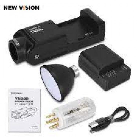 YONGNUO YN200 Portable TTL Flash Speedlite Kit Outdoor Flash Light YONGNUO YN200 Portable TTL Flash Speedlite Kit Outdoor Flash Light