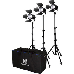 Nanguang CN-30F 3-Light Daylight LED Fresnel 3Kit Nanguang CN-30F 3-Light Daylight LED Fresnel 3Kit