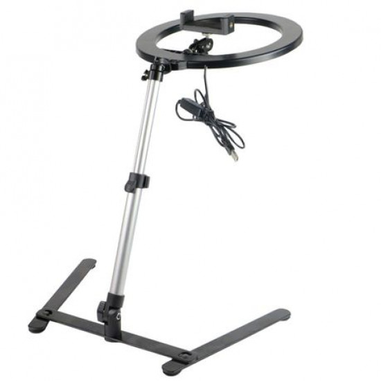 Cell phone Stander With LED Ring, Stand Studio Fill Light for Videos