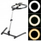 Cell phone Stander With LED Ring, Stand Studio Fill Light for Videos