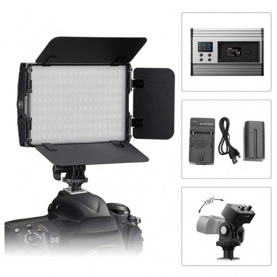 Tolifo PT-15B Pro II Dimmer Led Light Camera Tolifo PT-15B Pro II Dimmer Led Light Camera