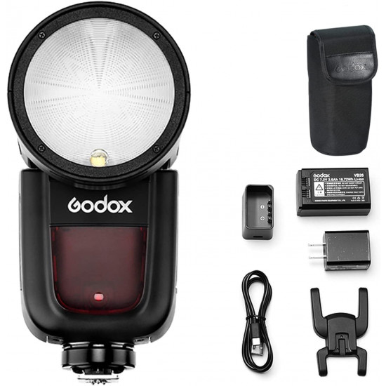 Godox V1-N Round Head Camera Flash Speedlight for Nikon Godox V1-N Round Head Camera Flash Speedlight for Nikon