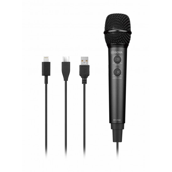 BOYA BY-HM2 Digital Handheld Microphone BOYA BY-HM2 Digital Handheld Microphone