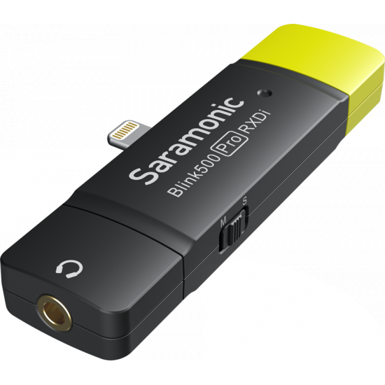 Saramonic Blink 500 Pro B3 Dual-Channel 2.4G Wireless Microphone System for Lightning iOS Devices Saramonic Blink 500 Pro B3 Dual-Channel 2.4G Wireless Microphone System for Lightning iOS Devices